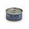 Šlapias kačių maistas FISH4DOGS Mackerel with shrimp 70 g — suaugusioms katėms, žuvies skonio, skardinė, be glitimo