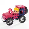 Žaislinis konstravimo rinkinys Marioinex Mini Waffle 112 dalių – Ūkininkas Urocze Ranczo, įvairiaspalvis, amžius 6+