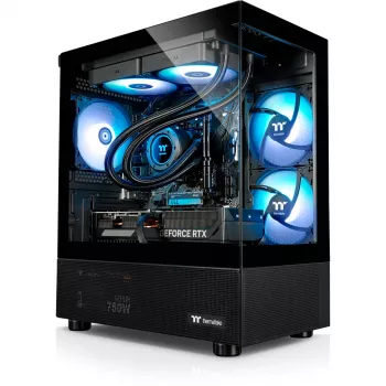 FTW RTX 5070, žaidimų kompiuteris juodas, Windows 11 Home