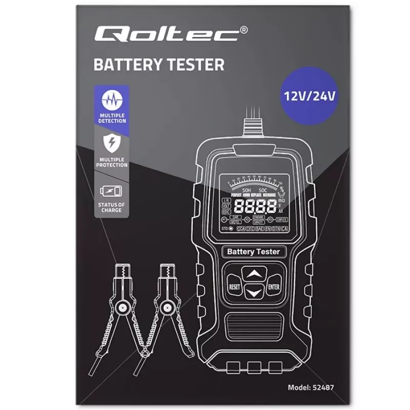 Qoltec 52487 Display Juoda