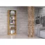 Topeshop R40 ARTISAN biuro knygų spinta, ąžuolas, 5 lentynos, 400×300×1820 mm, medžio drožlių plokštės rėmas