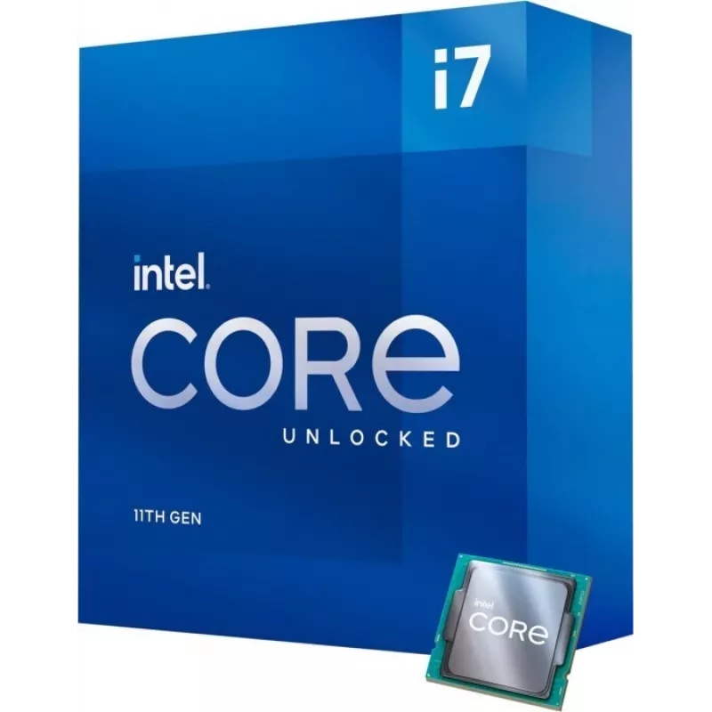 Core i7-11700KF procesorius, 16 MB talpyklos, iki 5 GHz