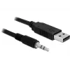 DeLOCK 83115 USB 2.0 į nuosekliąją TTL keitiklį 3,5 mm 1,8 m - 5 V