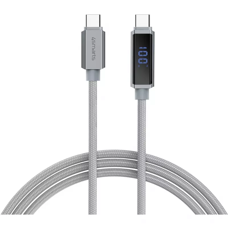 4smarts USB-C laidas DigitCord 100W - laidas - skaitmeninis/duomenų