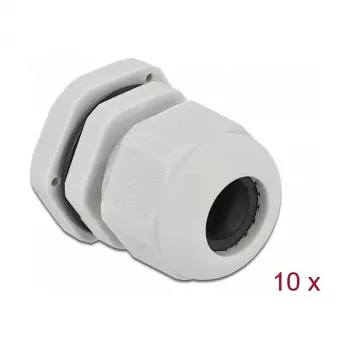 Kabelių sandariklis DeLOCK 60219 Pilkas Plastikinis 10 vnt.