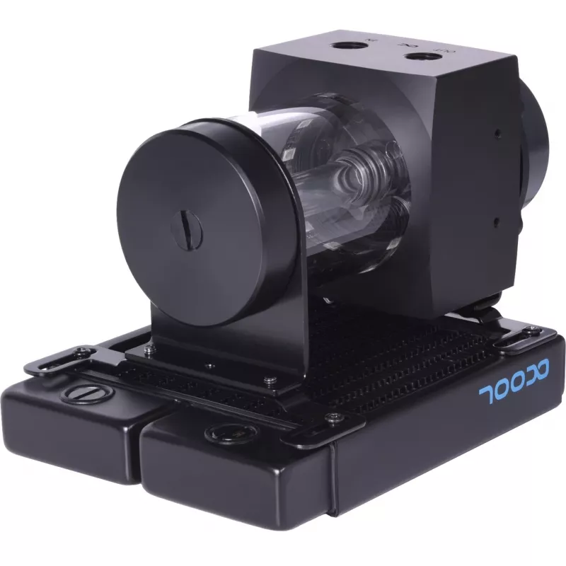 Vandens blokas Alphacool 15380 Akrilas Aliuminis Plastikas Juodi 76.5x131x76.5mm
