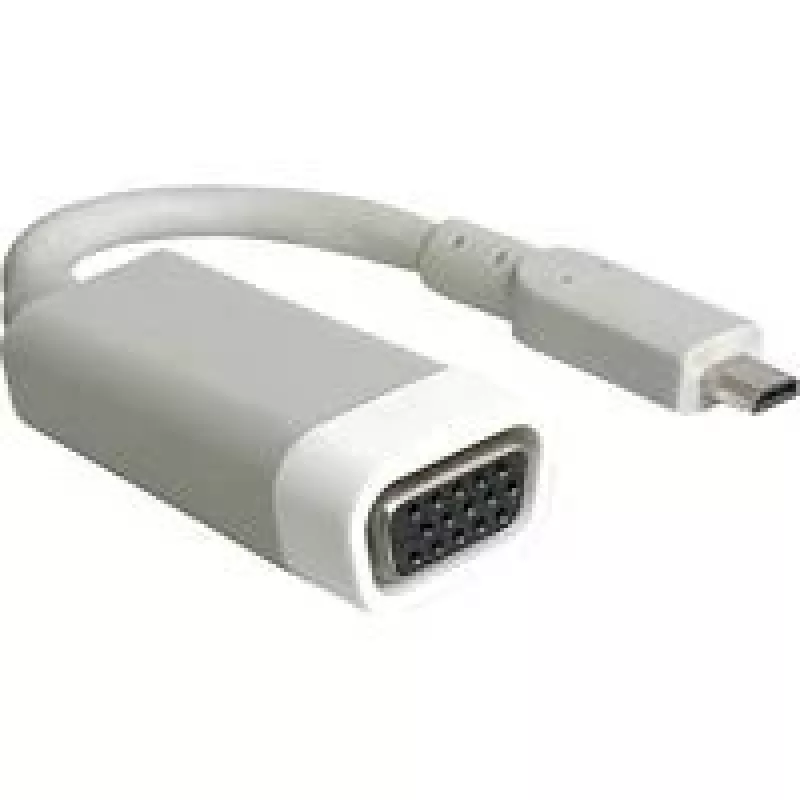Vaizdo kabelio adapteris DeLOCK 65470 microHDMI į VGA 0,15 m baltas