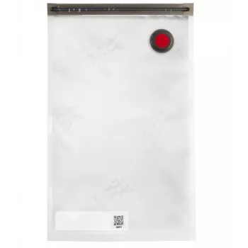 Vakuuminio sandarinimo dėžutė ZWILLING 36807-007-0, plastikinė stačiakampė maisto talpykla, 1,1 l ir 2,3 l, sandariai užrakinamas dangtelis, nuimama, permatoma balta