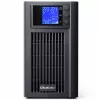 UPS QOLTEC Gryna sinusinė banga 3 kVA 2400 W su AVR ir LCD ekranu