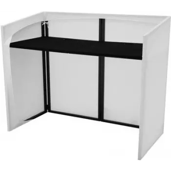 DJ stovas Omnitronic Mobile DJ Stand Mobiler DJ-Tisch Steel — nešiojamas plieninis DJ stalas