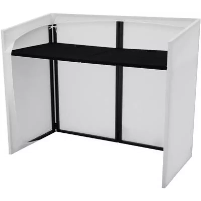 DJ stovas Omnitronic Mobile DJ Stand Mobiler DJ-Tisch Steel — nešiojamas plieninis DJ stalas
