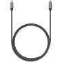 USB kabelis Satechi ST-U4C25M USB4 Gen 3x2 0,25 m juoda, pilka