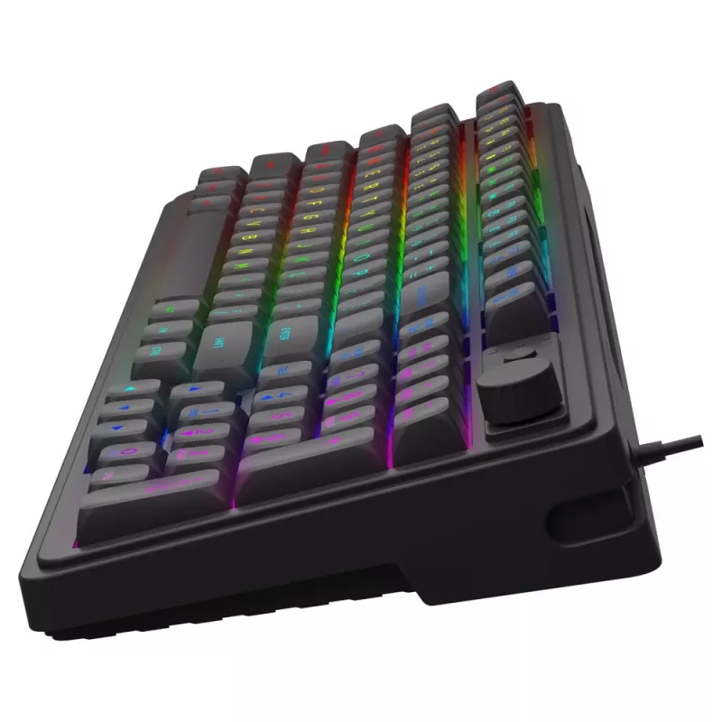 Savio Galaxis klaviatūra, žaidimams, USB, QWERTY, US English, juoda