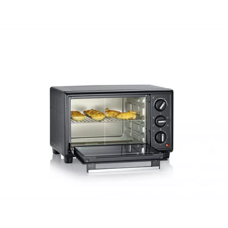 Elektrinė stalviršio krosnelė SEVERIN TO 2079 — 20 l talpa, 1600 W, juoda