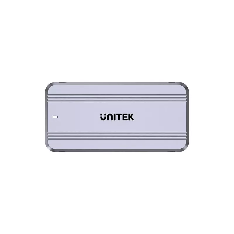 SSD dėžutė Unitek S1242AGY01-EU USB4 40Gbps, M.2 NVMe, iki 8TB, aliuminis/plastikas, aktyvus aušinimas