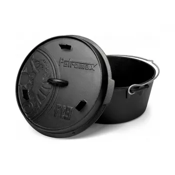 Petromax ft9-t troškinimo puodas 7,5 l Juodas (FT9-T)