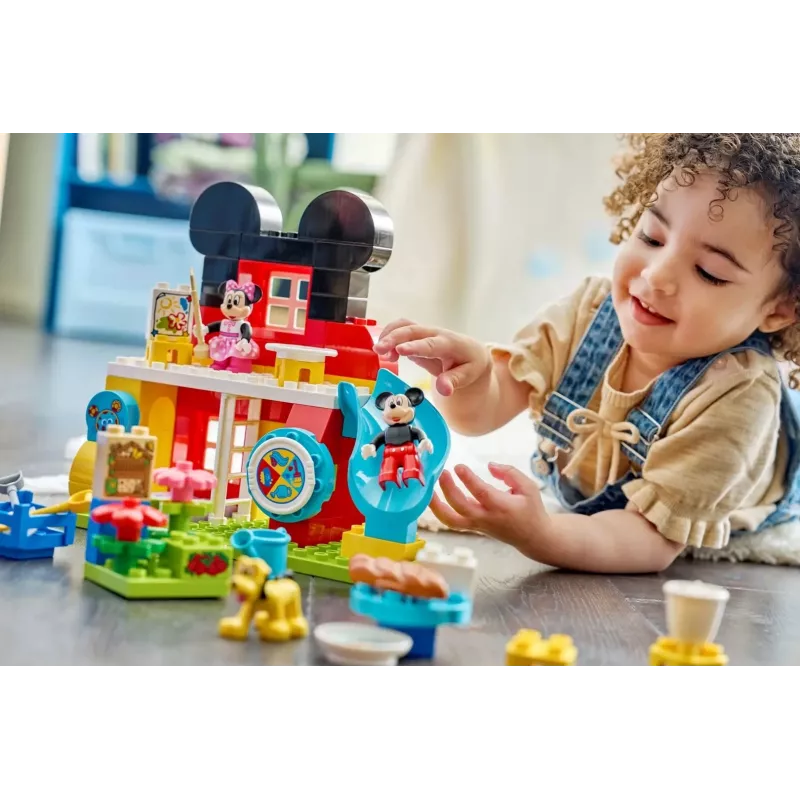 LEGO DUPLO 10465 „Mickey pelė“ klubo namelis su Minnie ir Pluto