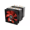 Aušintuvas Xilence XC044 procesoriaus aušintuvas 9,2 cm juoda raudona