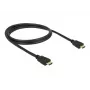 HDMI laidas DeLOCK 84752 1m tipo A kištukas į kištuką juodas