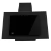 Kamino tipo virtuvės gartraukis AKPO WK-4 NERO 2.0 50, 500 mm, maks. 300 m³/h, LED, T300 anglies filtras