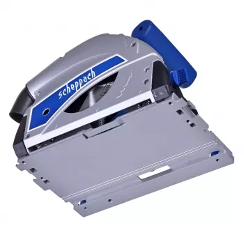 Diskinis pjūklas Scheppach PL55, 1200 W, 230 V, diskas Ø160 mm, 24T, pjovimo gylis 49,5 mm (90°), nuožulnus, medienai