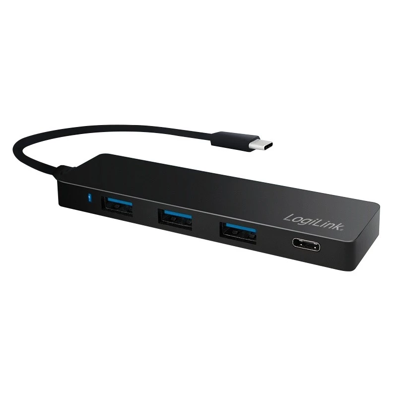 LogiLink UA0311 USB-C 3.2 Gen 2 Multiport Hub 4 Ports Juoda