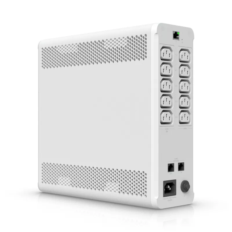Ubiquiti UPS-TOWER-EU Unifi Managed 1 Kva Uninterruptible maitinimo šaltinis With 10 Software Resettable Outlets