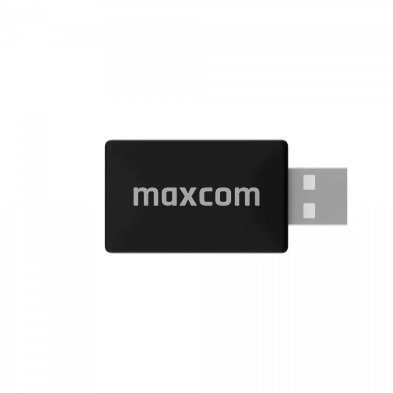 Belaidis radijo automobilio adapteris MAXCOM MC02 Wave su Bluetooth ryšiu automobilio garsiakalbiams transliuoti