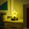 Stalinė lempa Paladone Super Mario Super Star Icon Light — dekoratyvinis LED naktinis šviestuvas