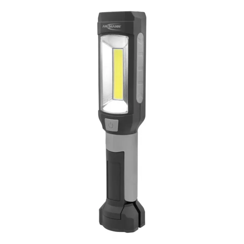 Ansmann WL230B, žibintuvėlis, juoda, pilka, IP20, COB LED, 2 lempos, 230 lm