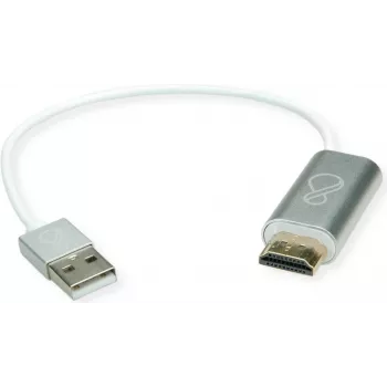 Adapter Bachmann HDMI į USB-C ir USB-A modelis 920.0008 — HDMI į USB-C/USB-A vaizdo adapteris