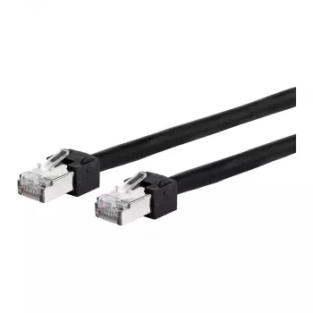 METZ CONNECT Ultraflex500 - Patch-Cable - RJ-45 (M) to RJ-45 (M) - 1,0m - 6,4 mm - SFTP, PiMF - CAT 6 - Shielded, Halogen-Free - Juoda (13084V1000-E)