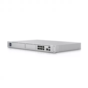 Šliuzas UBIQUITI Dream Machine Special Edition — stovas 1U, 8x RJ-45 LAN, PoE, 1,7 GHz procesorius, 4 GB DDR4, 16 GB „flash“, 3,3 cm jutiklinis ekranas