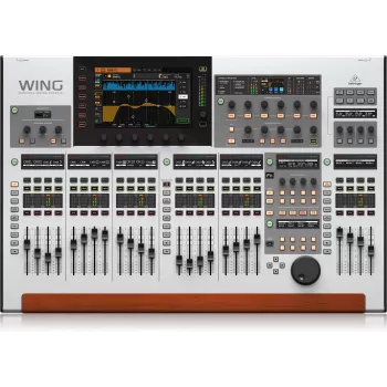 Behringer WING audio maišytuvas 48 kanalai 10 - 20000 Hz Sidabrinis