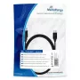 USB laidas MediaRange MRCS182 USB 3.2 Gen 1 1.8 m USB A USB C Juodas