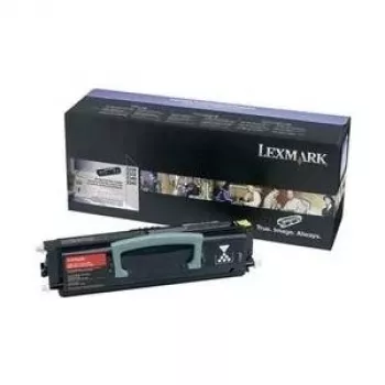 Tonerio kasetė Lexmark Originali juoda, skirta E33X / E34X, didelės talpos, 6 000 puslapių