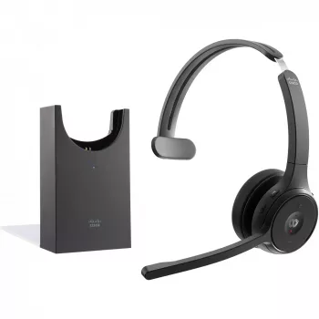 Headset 721 Wireless SINGLE+STAND Carbon Juoda Usba B