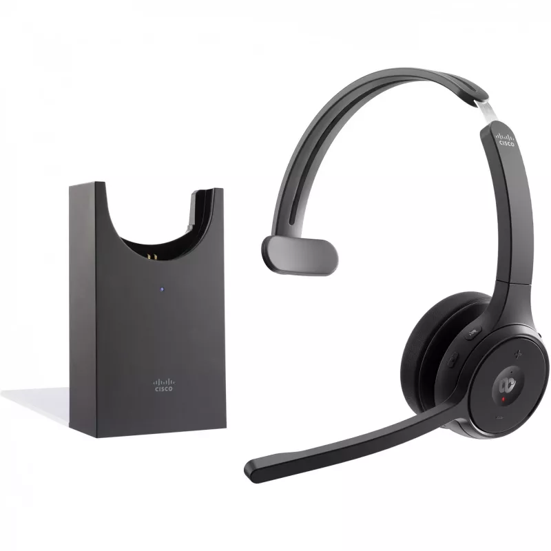 Headset 721 Wireless SINGLE+STAND Carbon Juoda Usba B