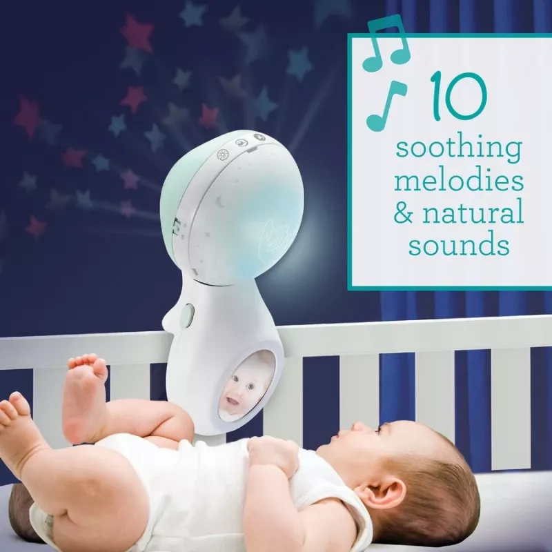 Muzikinis žaislas B-kids Musix Box 3in1 Green — 3-in-1 interaktyvi kūdikių muzikos dėžutė su lemputėmis ir mygtukais