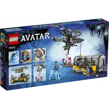 LEGO Avatar Plaukiojantys kalnai: 26 vieta ir RDA Samson rinkinys 75573, įvairių spalvų