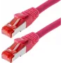 Tinklo kabelis Helos CAT6 S/FTP (PIMF) 3 m Magenta