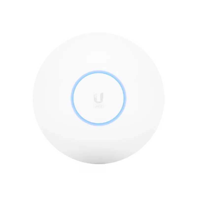 Belaidžio ryšio prieigos taškas UBIQUITI U6‑PRO — Wi‑Fi 6 dviejų juostų 2.4/5 GHz, PoE, IP54, luboms/sienai, 4800 Mbps (5 GHz), 573.5 Mbps (2.4 GHz)