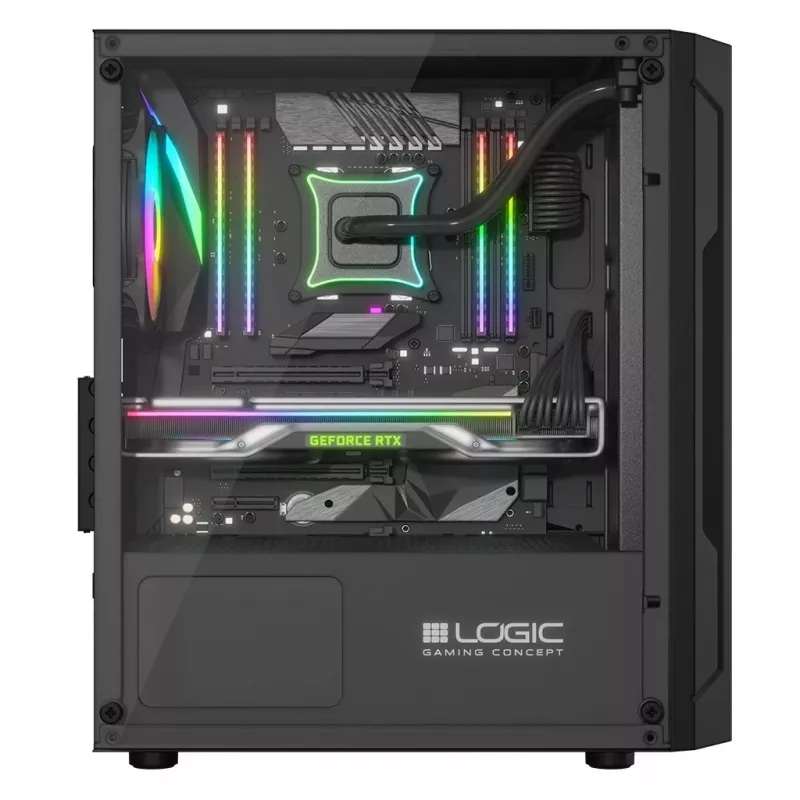 LOGIC ARAMIS ARGB Mini USB 3.0 korpusas
