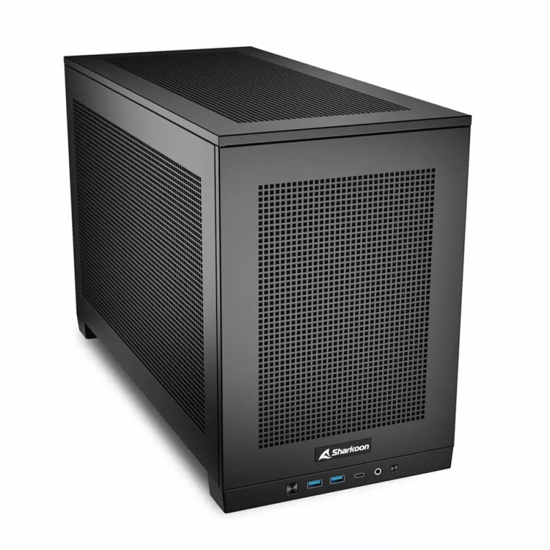 Sharkoon REBEL C20 RGB ITX kompiuterio korpusas juodas