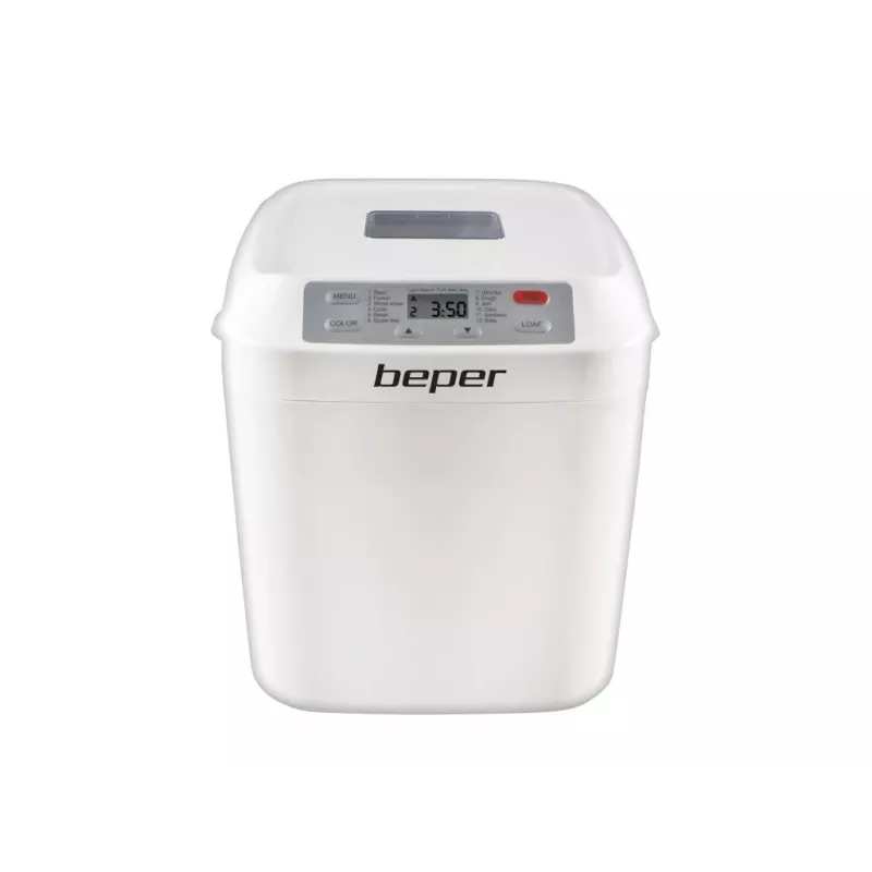 Duonkepė Beper BC.130 – 550 W, 12 programų, 600–900 g kepalai