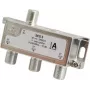 Triax SCS 3 - Kabelių skirstytuvas - 75 Ohm - 5 - 2400 MHz - Sidabrinis - Balta - Moteriškas - 10,5 dB (349823)
