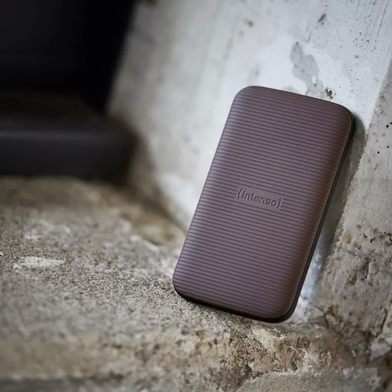 SSD diskas Intenso 1TB išorinis USB Type-C 3.2 Gen 2 rudas
