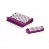 Akupresūrinis kilimėlis su pagalve Qmed ACUPRESSURE MAT — spaudimo taškų masažo kilimėlis