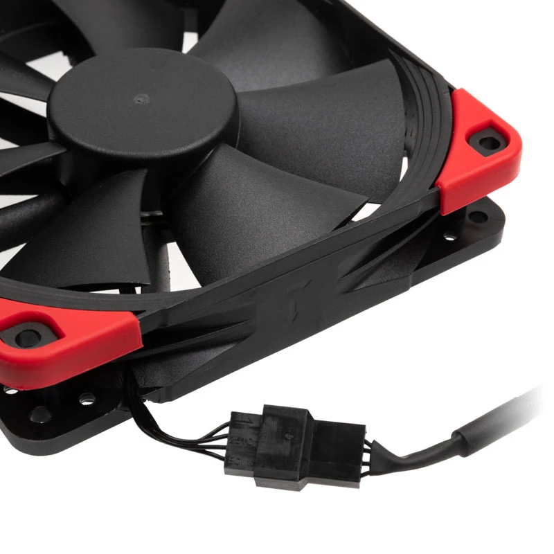 Noctua NF-F12 PWM chromax.black.swap 120 mm korpuso ventiliatorius