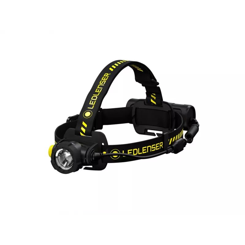 Ledlenser 502195 žibintuvėlis Juoda, Geltona Galvos žibintuvėlis LED